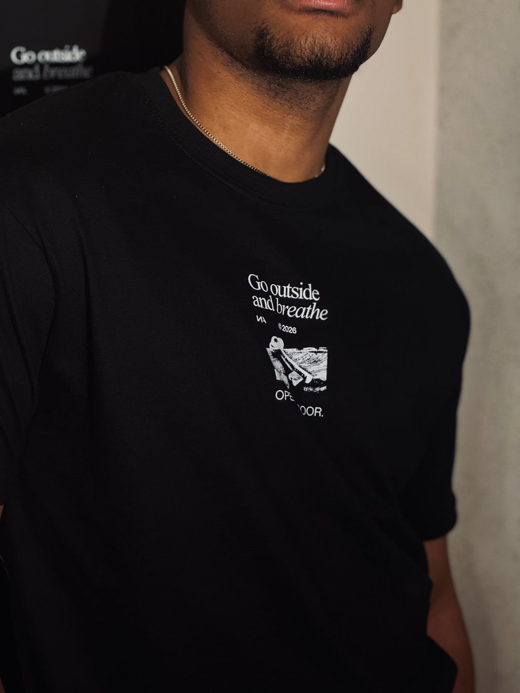 T-shirt Boxy Breathe - Genesis Collection